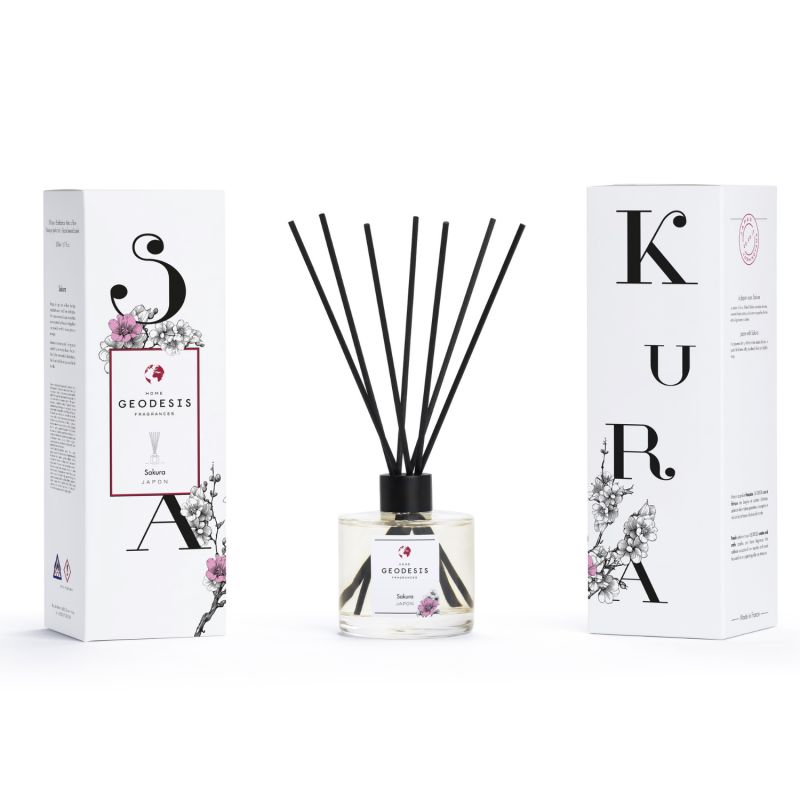 Geodesis Sakura Reed Diffuser 200 ml with presentation box