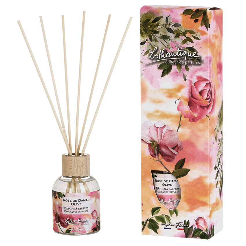 Lothantique Damask Rose Olive Reed Diffuser 100 ml