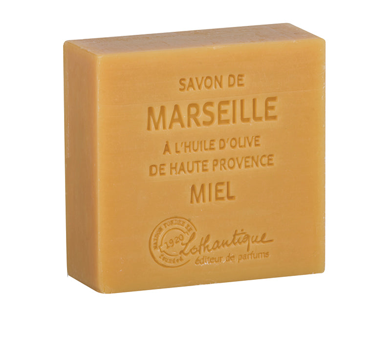 Les Savons de Marseille 100g Soap Honey — authentic product packshot