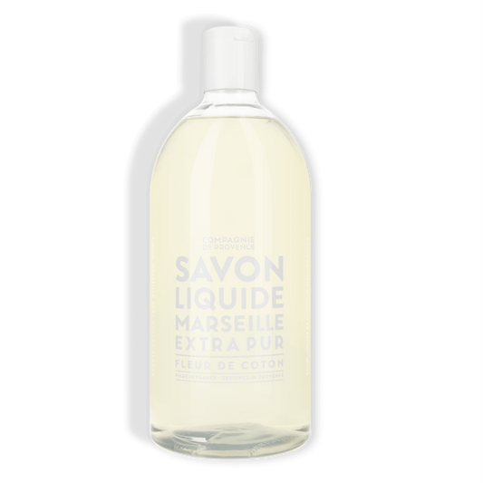 Compagnie de Provence Cotton Flower Liquid Soap Refill 1 L