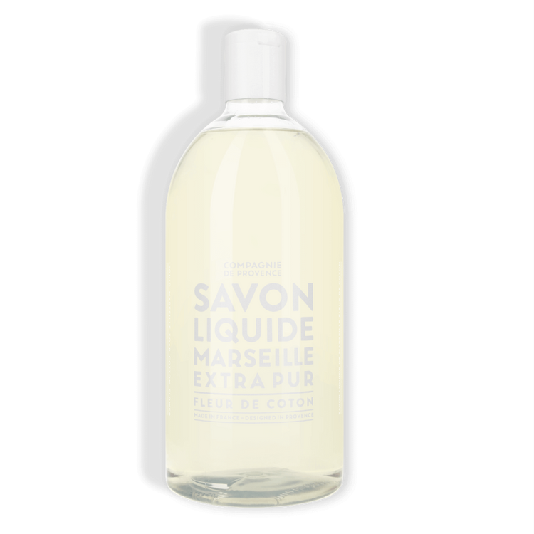 Compagnie de Provence Cotton Flower Liquid Soap Refill 1 L