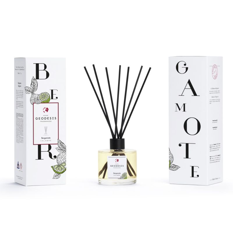 Geodesis Bergamot Reed Diffuser 200 ml with presentation box