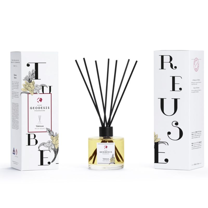 Geodesis Tuberose Reed Diffuser 200 ml with presentation box