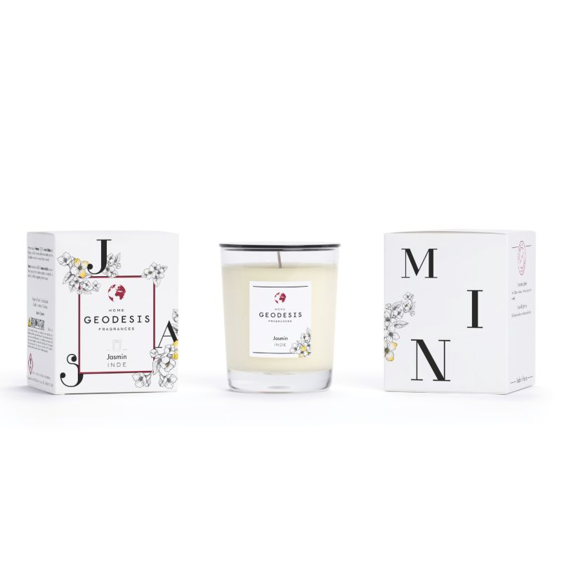 Geodesis Jasmine Candle 180 g with presentation box