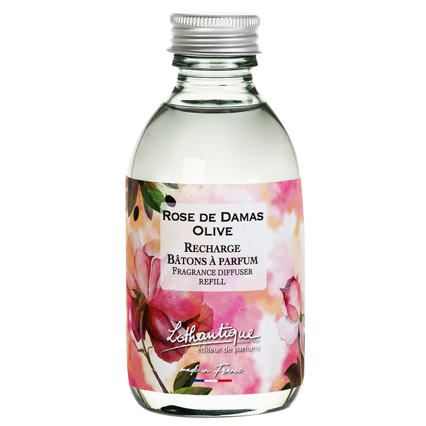 Lothantique Damask Rose Olive Diffuser Refill 200 ml