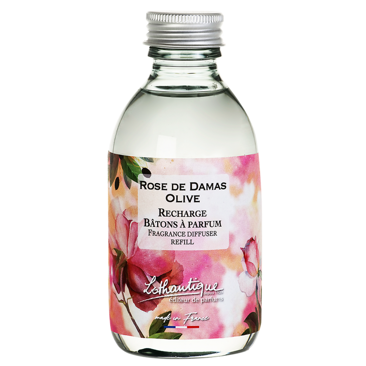 Lothantique Damask Rose Olive Diffuser Refill 200 ml