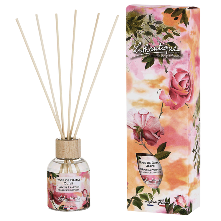 Lothantique Damask Rose Olive Reed Diffuser 100 ml