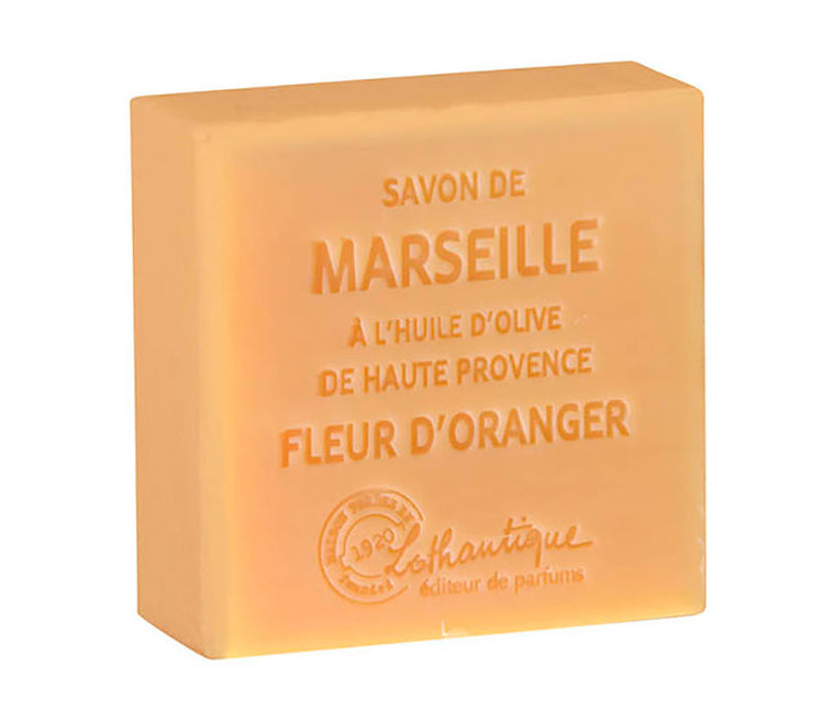 Les Savons de Marseille 100g Soap Orange Blossom — authentic product packshot
